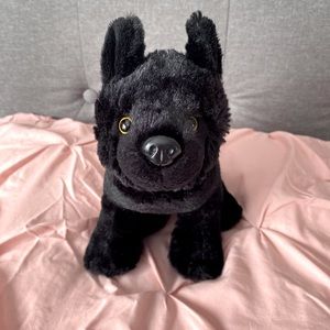 Webkinz black wolf. No code. Excellent condition.